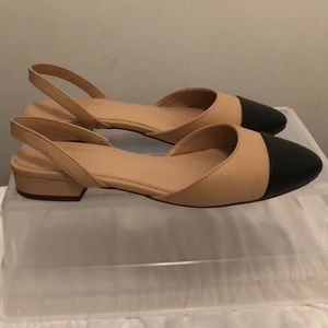 Slingback flats